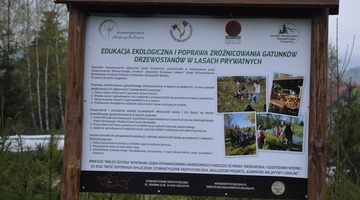 KIL3_14.JPG, Inicjatywa nr 3: Edukacja ekologiczna młodzieży, dorosłych oraz praktyczne działania na rzecz poprawy zróżnicowania gatunkowego drzewostanów w lasach prywatnych.